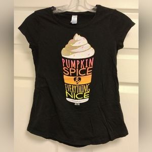 JUSTICE - PUMPKIN SPICE - FALL - AUTUMN - T-SHIRT